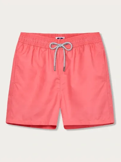 Love Brand & Co. Men's Coral Rose Swim Shorts