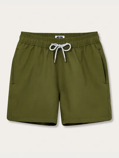 Love Brand & Co. Men's Olive Staniel Swim Shorts