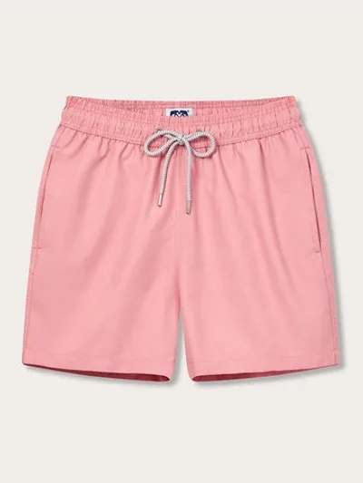 Love Brand & Co. Men's Pastel Pink Staniel Swim Shorts