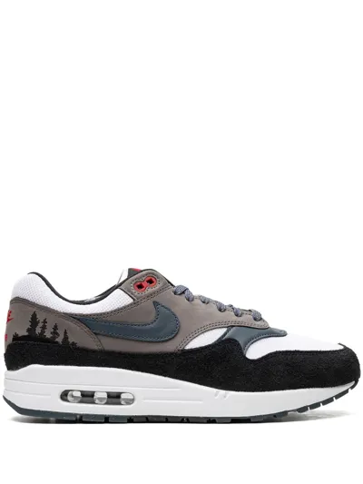 Nike Air Max 1 "slate Blue" Sneakers In Black