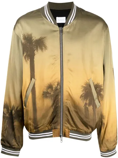 Blue Sky Inn Palms Souvenir Bomber Jacket