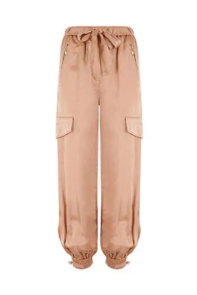 Zimmermann Wonderland Harem Cargo Pant In Orange