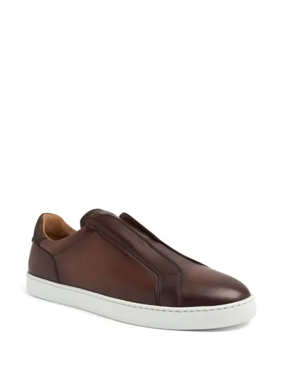 Magnanni Gasol Low-top Sneakers In Brown