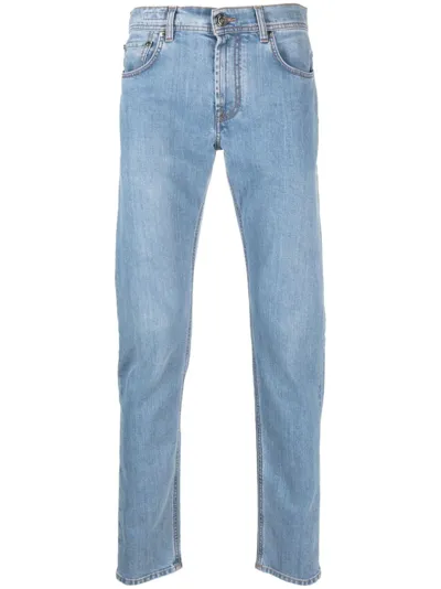 Corneliani Straight-leg Jeans In Blue