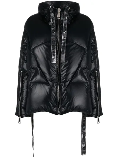 Khrisjoy Khris Iconic Puffer Jacket In Black