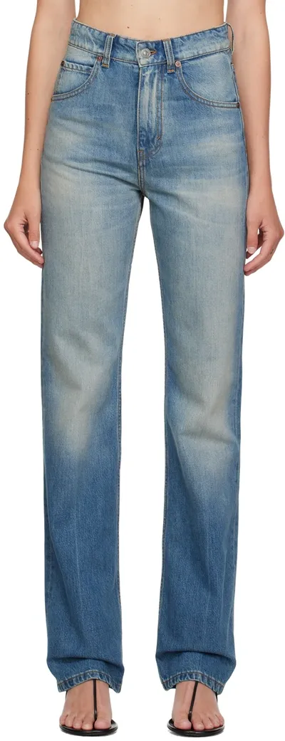 Victoria Beckham Blue Julia Jeans