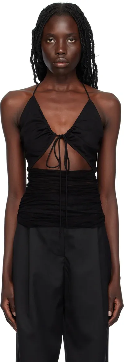 Christopher Esber Black Semblance Camisole