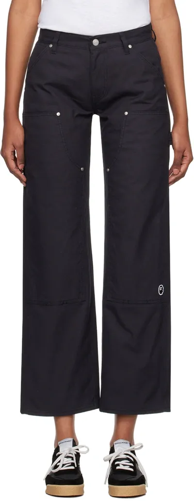 Bape Black Ape Head Trousers