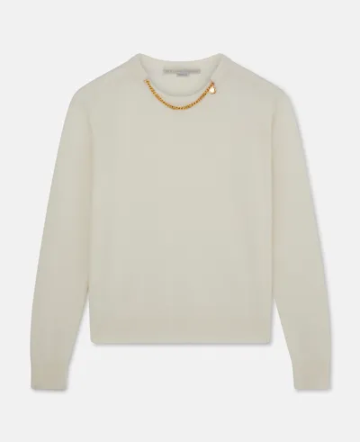 Stella Mccartney Falabella Chain Crew Neck Jumper