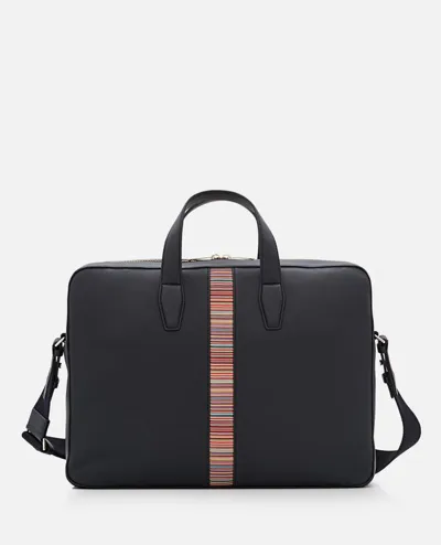 Paul Smith Bag Folio Multi In Black