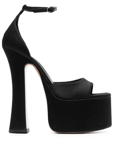 Piferi Rosalia 165mm Platform Sandals In Black