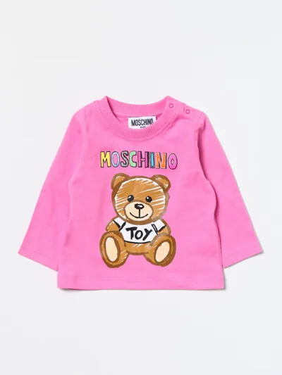 Moschino Baby Top  Kids Color Fuchsia