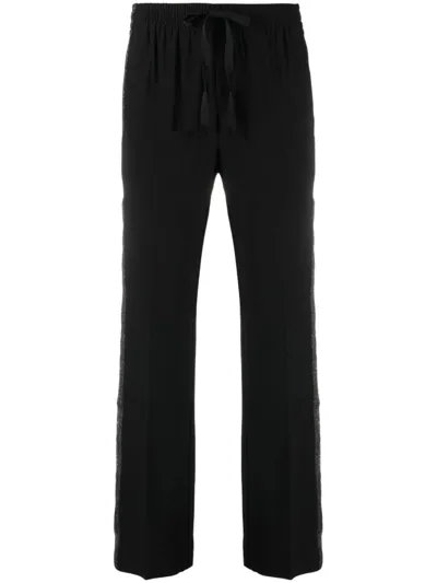 Zadig & Voltaire Side-stripe Drawstring Trousers In Black