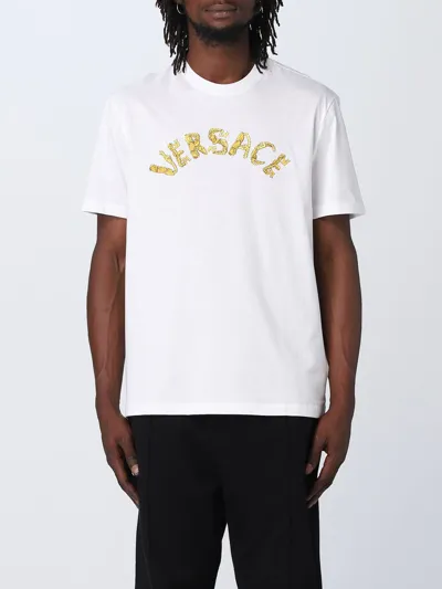 Versace T-shirt  Herren Farbe Weiss In White