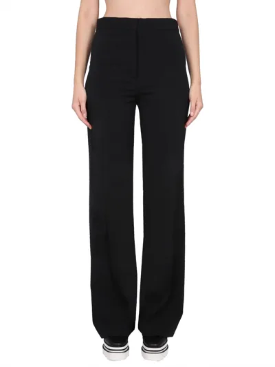 Stella Mccartney Wool Pants In Black