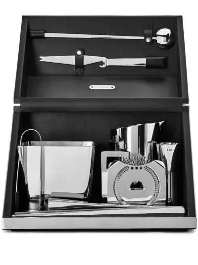 Ralph Lauren Academy Tool Box In Silver