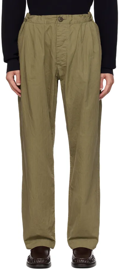 Casey Casey Khaki Fabiano Trousers