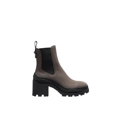 Moncler Collection Bottes Envile Chelsea In Brown