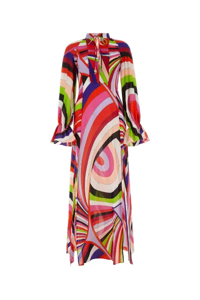 Emilio Pucci Dress In Cream