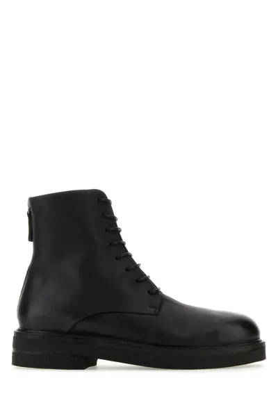 Marsèll Parrucca Leather Ankle Boots In Black