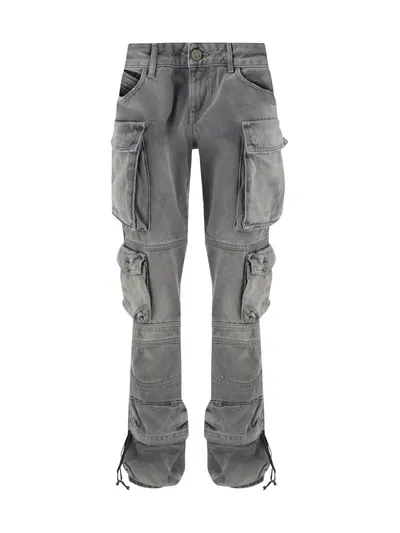 Attico Essie Cargo Pants In Grey