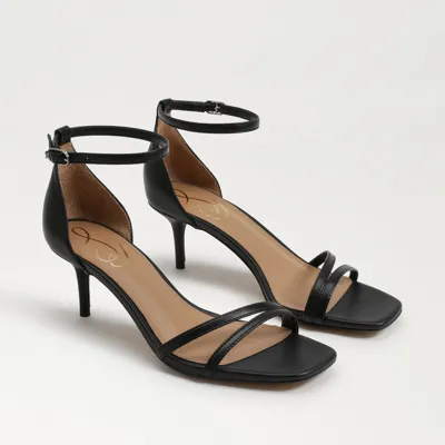 Sam Edelman Peonie Square Toe Sandal In Black