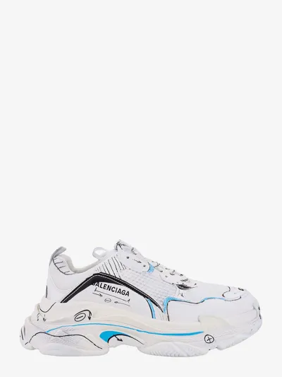 Balenciaga Triple S Sneakers In Neutrals