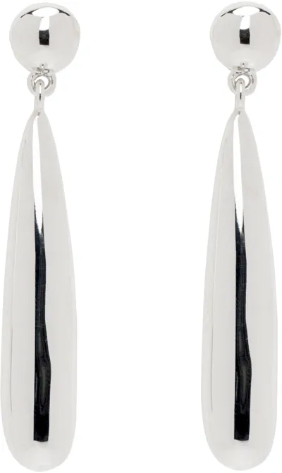 Sophie Buhai Silver Large Teardrop Earrings In Sterling Silver