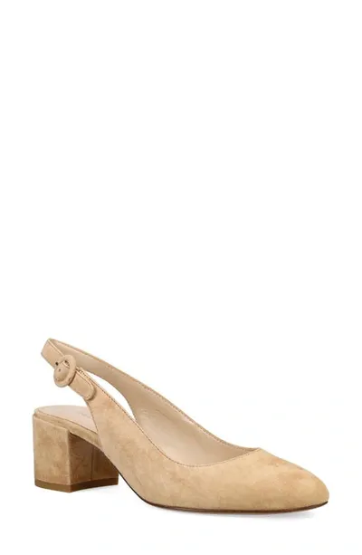 Pelle Moda Ulla Slingback Pump In Latte