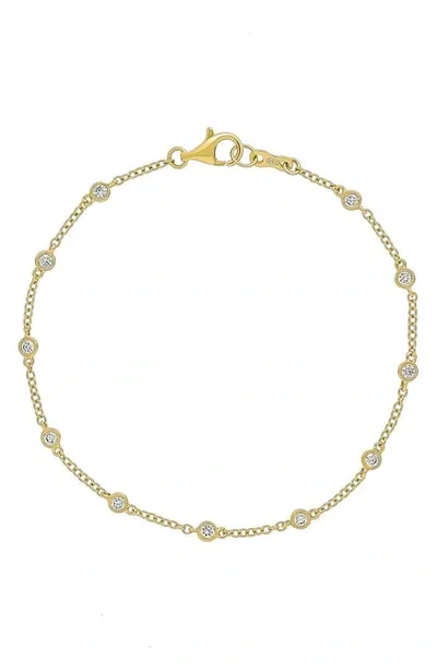 Bony Levy Aviva Diamond Station Bracelet In 18k Yellow Gold