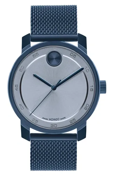 Movado Bold Access Watch, 41mm In Gray/blue