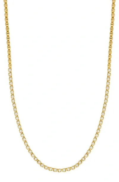 Bony Levy Mykonos Diamond Tennis Necklace In 18k Yellow Gold