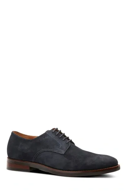 Gordon Rush Shelby Derby In Navy Suede