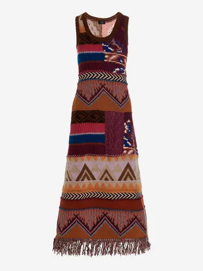 Etro Dress In Multicolor