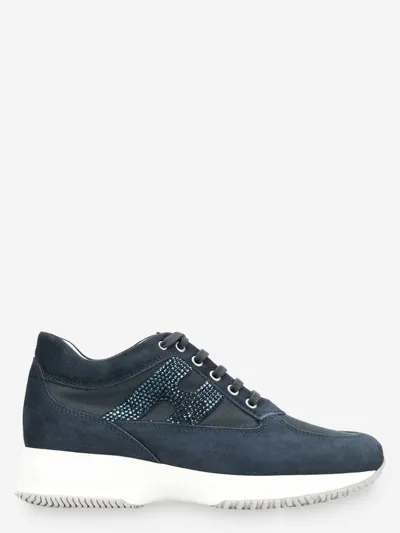 Hogan Interactive Sneakers In Blue