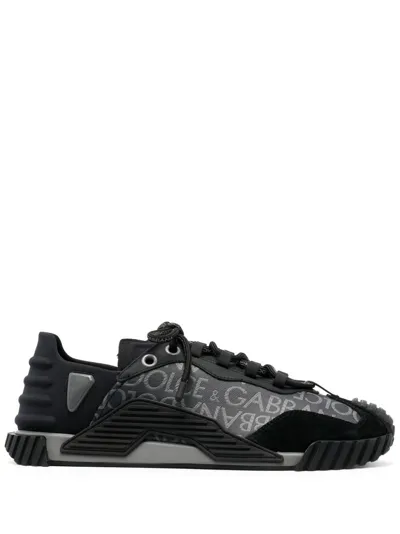 Dolce & Gabbana Ns1 Sneaker In Black,grey