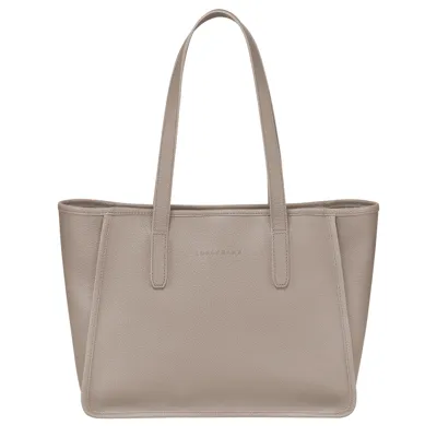 Longchamp Sac Cabas L Le Foulonné In Turtledove