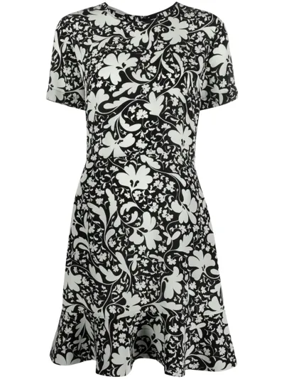 Stella Mccartney Petra Floral-print Mini Dress In Mixed Colours