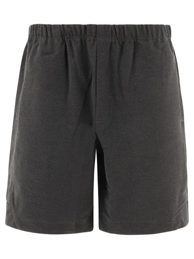 Gr10k Black Utility Cut Shorts