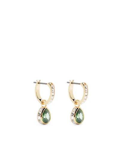 Swarovski Stilla Mini Hoop Earrings In Gold