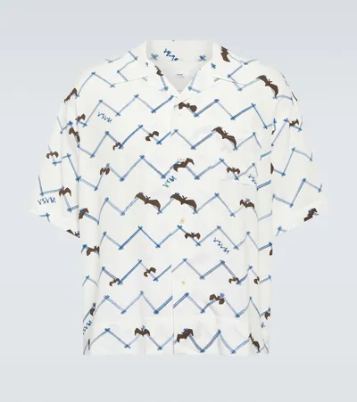 Visvim Graphic-print Short-sleeve Shirt In Multicolor