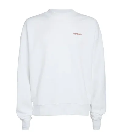 Off-white Sketch Arrows Sweatshirt In Weiss