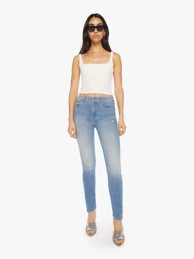 Mother The Looker Shake Well Jeans In Light Blue