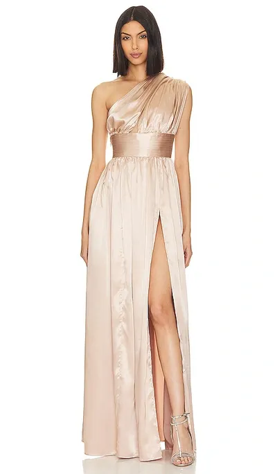 Bronx And Banco X Revolve Camilla Gown In Neutral