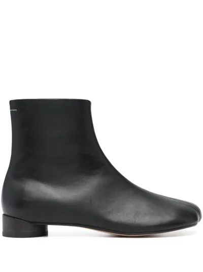 Mm6 Maison Margiela Ankle Boots In Black