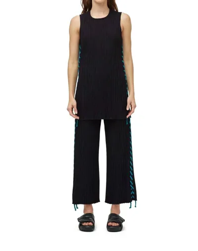 Simon Miller Black Alder Lounge Pants In Multi