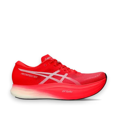 Pre-owned Asics Metaspeed Sky + Herren Laufschuhe Rot Sport Run Sneakers 1013a115-700