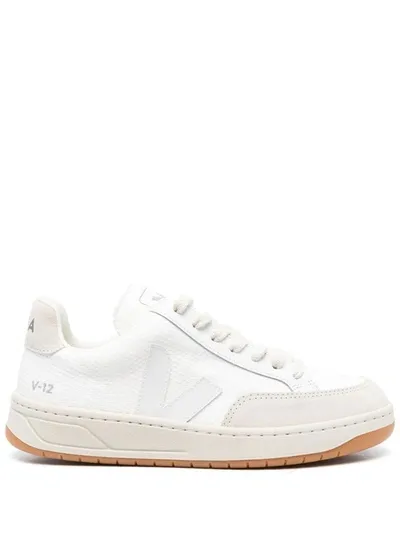 Veja V-12 Low-top Sneakers In White