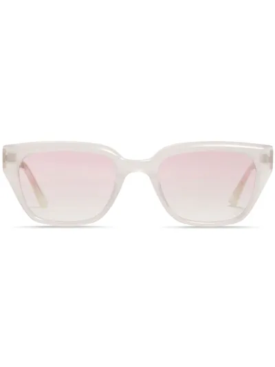 Gentle Monster Nada Wc3 Sonnenbrille Mit Logo-schild In Neutrals