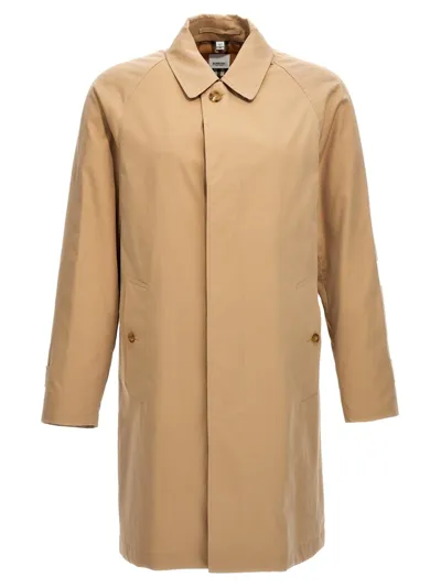 Burberry Camden Trench Coat In Beige